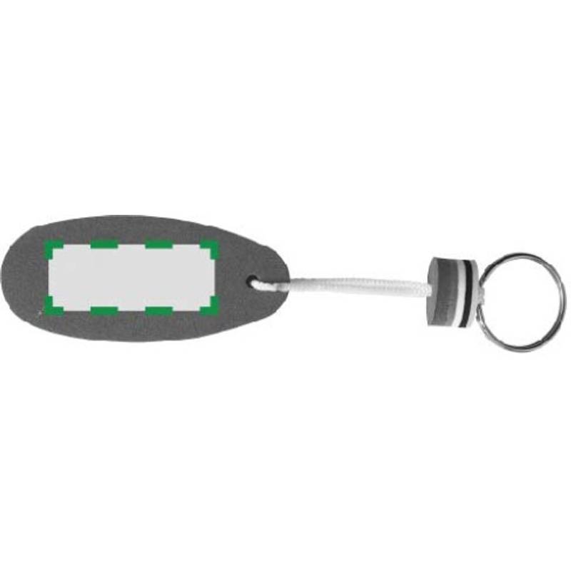 Plávajúca kľúčenka, oválny tvar, guma Plávajúca kľúčenka, oválny tvar, guma